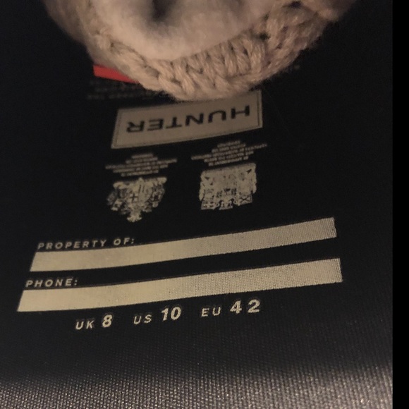 Women’s Hunter Rain Boots with liner, Black - Picture 4 of 6